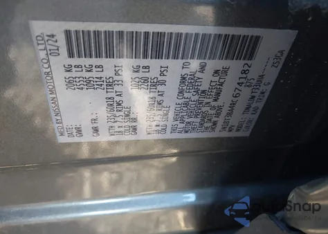 2024 Nissan Rogue Sv Fwd z USA, uszkodzony, nr VIN 5N1BT3BA4RC674182